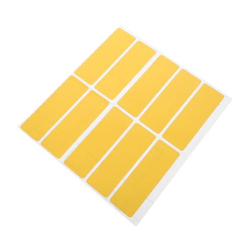 Amosfun 10 Stück Positionierungsaufkleber Für Tischetiketten Tischmarkierungsetikett Kennzeichnungsaufkleber Schreibtischmarkierung Am Arbeitsplatz Pvc Selbstklebend Gelb Amosfun 10 Stück Positionierungsaufkleber Für Tischetiketten Tischmarkierungsetikett Kennzeichnungsaufkleber Schreibtischmarkierung Am Arbeitsplatz Pvc Selbstklebend Gelb von Amosfun