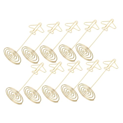 Amosfun 10 Stück Stabiler Clip für Tischkarten Memo Ständer für Hochzeiten Veranstaltungen und Kreative Dekoration Zuhause Amosfun 10 Stück Stabiler Clip für Tischkarten Memo Ständer für Hochzeiten Veranstaltungen und Kreative Dekoration Zuhause von Amosfun