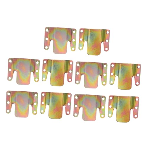 Amosfun 10 Stück Teiliges Möbelverbinder für Ecksofas Robuste Konische Sofa Schnappverbinder aus Langlebigem Möbelbeschlag Einfach Verstellbare Verbindungsklammern für Flexible von Amosfun