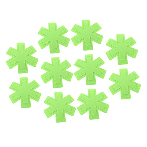 Amosfun 10 Stück Teiliges Pfannenschutz Pads Kochgeschirr Trenner für Töpfe und Pfannen rutschfest und Hitzebeständig zum Stapeln Küchenutensilien von Amosfun