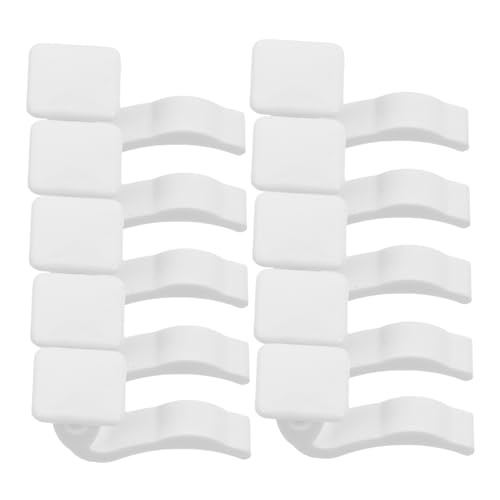 Amosfun 10 Stück Teiliges Radiator Montageset Kunststoff Clips für Heizkörper Hochtemperaturbeständige Halterung Einsetzbar für Verschiedene Radiatormodelle von Amosfun