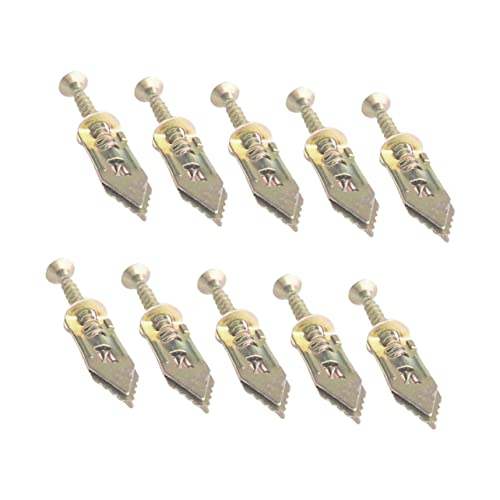 Amosfun 10 Stück Teiliges Schlagdübel für Gipskarton mit Selbstschneidenden Schrauben Starke Fixierung und Fester Halt Geeignet für Trockenbauwände Gipskartonplatten und Professionelle Amosfun 10 Stück Teiliges Schlagdübel für Gipskarton mit Selbstschneidenden Schrauben Starke Fixierung und Fester Halt Geeignet für Trockenbauwände Gipskartonplatten und Professionelle von Amosfun