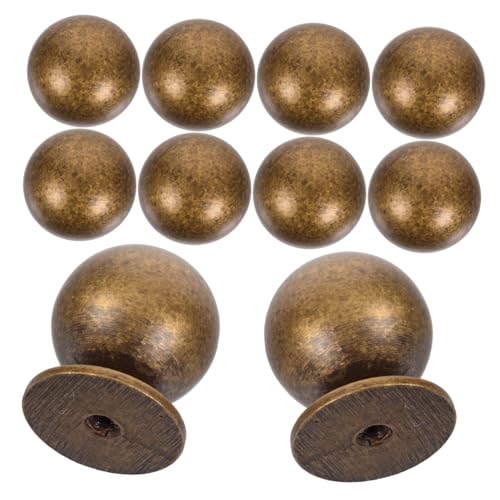 Amosfun 10 Stück Teiliges Vintage Küchengriffe aus Zinklegierung Retro Runde Schrankknöpfe für Kommode und Möbel mit Charmantem Antikem Design Amosfun 10 Stück Teiliges Vintage Küchengriffe aus Zinklegierung Retro Runde Schrankknöpfe für Kommode und Möbel mit Charmantem Antikem Design von Amosfun