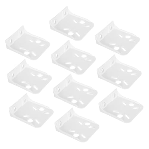 Amosfun 10 x Wasseraufbereiter-Halterung, Wasserfilterrohrhalter, Kunststoff, weiß von Amosfun