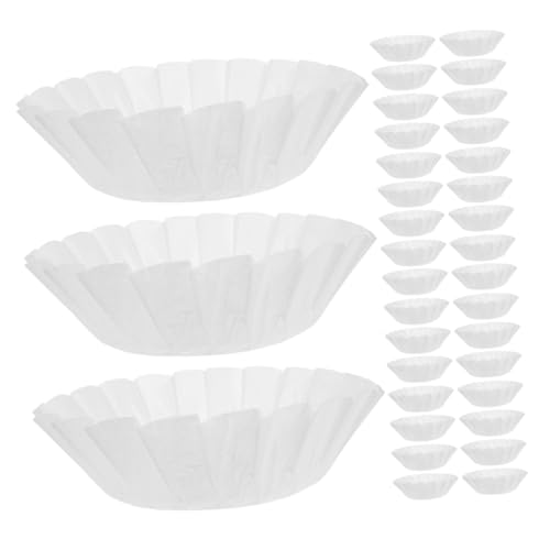 Amosfun 100 Stück Basque Backpapier Rund Fettbeständig Einweg Backform Einlage Für Kuchenformen Käsekuchen Ofen und Heißluftfritteuse Antihaft Beschichtet von Amosfun