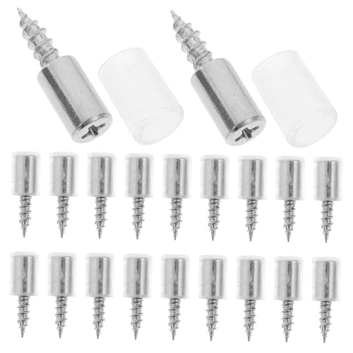 Amosfun 100 Stück Selbstschneidende Schrauben für Stabile Regalstützen Metallnägel für Schrank und Küchenschränke für Regalböden und Glasbefestigungen Amosfun 100 Stück Selbstschneidende Schrauben für Stabile Regalstützen Metallnägel für Schrank und Küchenschränke für Regalböden und Glasbefestigungen von Amosfun