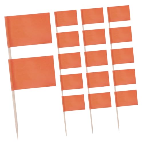Amosfun 100 Stück Zahnstocher Fähnchen Reinen Farben Dekorative Mini Flaggen für Kuchen Käse Obst und Party Snacks für Hochzeiten und Feiern Amosfun 100 Stück Zahnstocher Fähnchen Reinen Farben Dekorative Mini Flaggen für Kuchen Käse Obst und Party Snacks für Hochzeiten und Feiern von Amosfun