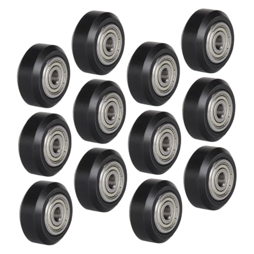 Amosfun 12 Stück Teiliges Pom Kunststoff riemenscheiben mit Gleitlager Leiser Lauf Zubehör Langlebig Leicht und Reibungsarm für Präzise Druckbewegungen Amosfun 12 Stück Teiliges Pom Kunststoff riemenscheiben mit Gleitlager Leiser Lauf Zubehör Langlebig Leicht und Reibungsarm für Präzise Druckbewegungen von Amosfun