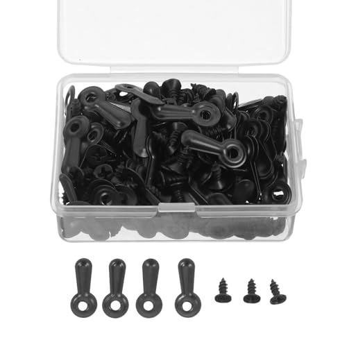 Amosfun 160 Stück Teiliges Picture Frame Button Fasteners Schwarz für Bilderrahmen Stabile Clips mit Schrauben zum Sicheren Aufhängen von Fotos und Kunstwerken Verschiedenen Amosfun 160 Stück Teiliges Picture Frame Button Fasteners Schwarz für Bilderrahmen Stabile Clips mit Schrauben zum Sicheren Aufhängen von Fotos und Kunstwerken Verschiedenen von Amosfun