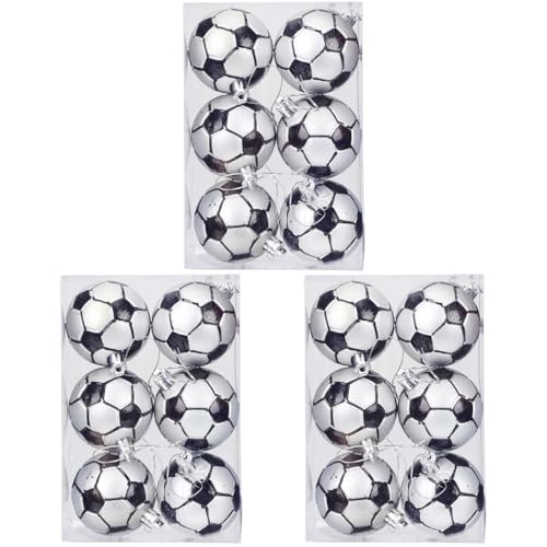 Amosfun 18 STK Weihnachtsschmuck Sportball-Ornament Sublimations-weihnachtskugeln Christbaumkugel Party Hängende Bälle Weihnachts-fußball-Ornamente Basketball Ratgeberservice Plastik Weiß Amosfun 18 STK Weihnachtsschmuck Sportball-Ornament Sublimations-weihnachtskugeln Christbaumkugel Party Hängende Bälle Weihnachts-fußball-Ornamente Basketball Ratgeberservice Plastik Weiß von Amosfun