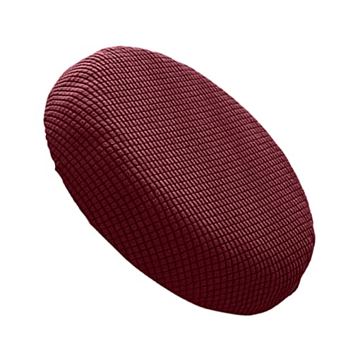 Amosfun Elastischer Stuhlbezug Rund FüR EsszimmerstüHle Und BankettstüHle, Polyester, Maschinenwaschbar, 11.8x11.8x2 Zoll von Amosfun