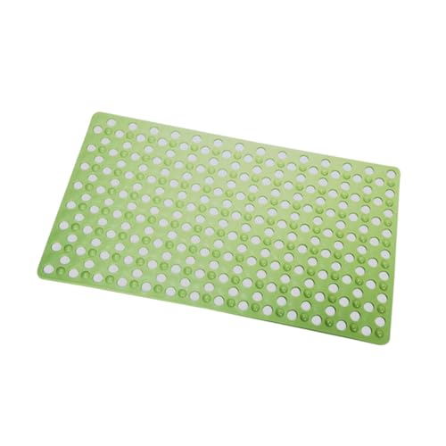 Amosfun Grüne Badematte 45 X 78 cm Duschmatte Bodenteppich Rutschfestes Design Für Die Badewanne von Amosfun