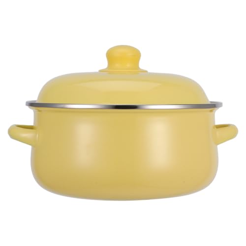 Amosfun 1stück Küchenemaille Suppentopf Mit Deckel Vielseitiger Kochtopf Für Suppen Pasta Und Eintöpfe Design Für Jede Kücheneinrichtung Für Langsames Kochen Und Kochen Amosfun 1stück Küchenemaille Suppentopf Mit Deckel Vielseitiger Kochtopf Für Suppen Pasta Und Eintöpfe Design Für Jede Kücheneinrichtung Für Langsames Kochen Und Kochen von Amosfun