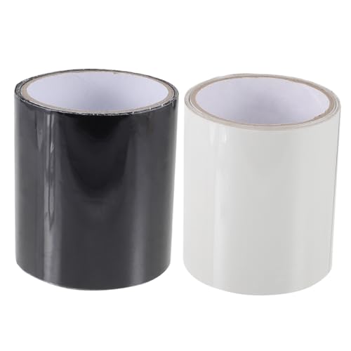 Amosfun 2 Rollen Wasserdichtes Dichtband PVC Klebeband Starkes Reparaturband für Wasserrohre und Leckage Abdichtung Einsetzbar für Garten und Haushalt von Amosfun
