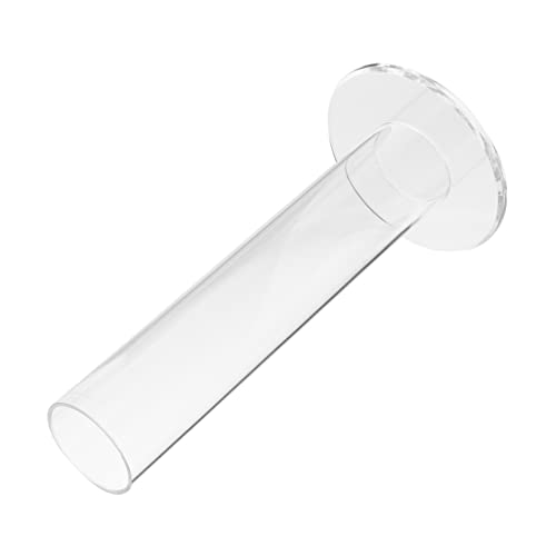 Amosfun 2 STK Präsentationsständer für Haargummis einmachgläser Acrylic vase dekoringe vase klarer Schmuck-Organizer Haarstyling-Accessoires Blumenhalter Heimdekoration Transparent von Amosfun