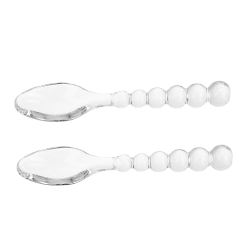 Amosfun 2 STÜCK Teiliges Glasrührlöffel Kreativer Transparenter Küchenspoon für Desserts Suppen Kaffee Vielseitig Verwendbar bei Tee Partys Familienfeiern Hochzeiten Einfach zu Reinigen Amosfun 2 STÜCK Teiliges Glasrührlöffel Kreativer Transparenter Küchenspoon für Desserts Suppen Kaffee Vielseitig Verwendbar bei Tee Partys Familienfeiern Hochzeiten Einfach zu Reinigen von Amosfun