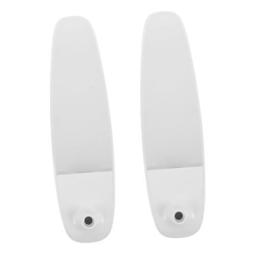 Amosfun 2 Sätze LED Tischlampe Gehäuse aus Abs Kunststoff mit Einstellbarem Lampenschirm und Basisabdeckung für Home Office Diy Projekte und Lampenrenovierung von Amosfun
