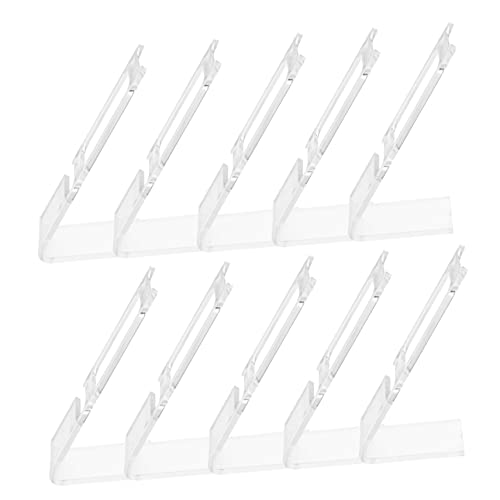 Amosfun 2 Sätze Teiliges Klarer Uhrendisplayständer Aus Stabilem Pc Material Kratzfester Uhrenhalter Für Vitrinen Und Theken Multifunktional Für Uhren Armbänder Und Schmuck 10 Stück * 2 von Amosfun