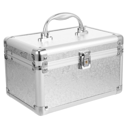 Amosfun 2 Stück Aluminiumlegierung Mahjong Aufbewahrungsbox mit Deckel Multifunktionale Leichte und Stabile Truhe für Haushaltsgegenstände Tragbar mit Sicherheitsverschluss Großer Stauraum Amosfun 2 Stück Aluminiumlegierung Mahjong Aufbewahrungsbox mit Deckel Multifunktionale Leichte und Stabile Truhe für Haushaltsgegenstände Tragbar mit Sicherheitsverschluss Großer Stauraum von Amosfun