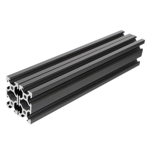 Amosfun 2 Stück Aluminiumprofil T slot Eloxiert Linearführungsschiene Präzise Robust Drucker Cnc Maschinenbau und Automatisierung von Amosfun