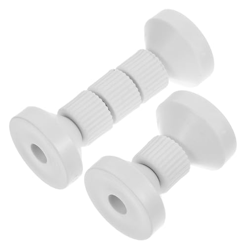 Amosfun 2 Stück Bettstopper für Kopfteil Verstellbare Gewindestopper für Bettrahmen Schränke und Sofas Shake Werkzeug zur Geräuschreduzierung Stabilisierend und Schonend für Wände von Amosfun