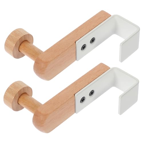 Amosfun 2 Stück Eisen Holz Türhaken Über Tür Garderobenhaken Flexibel Vielseitig für Mäntel Hüte Handtücher Aufbewahrung Einfache Montage Langlebig Amosfun 2 Stück Eisen Holz Türhaken Über Tür Garderobenhaken Flexibel Vielseitig für Mäntel Hüte Handtücher Aufbewahrung Einfache Montage Langlebig von Amosfun