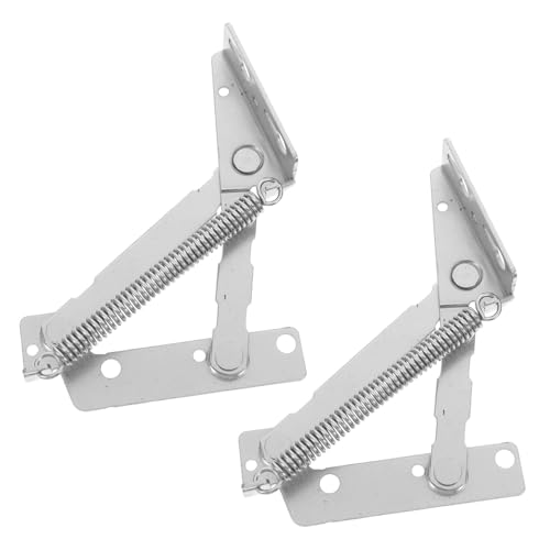 Amosfun 2 Stück Faltbare Scheren Halterung Feder Scharnier für Sofas und Schranktüren Stabiler Support für Möbel Einfache Installation Vielseitig Einsetzbar Wohnräumen und Küchen von Amosfun