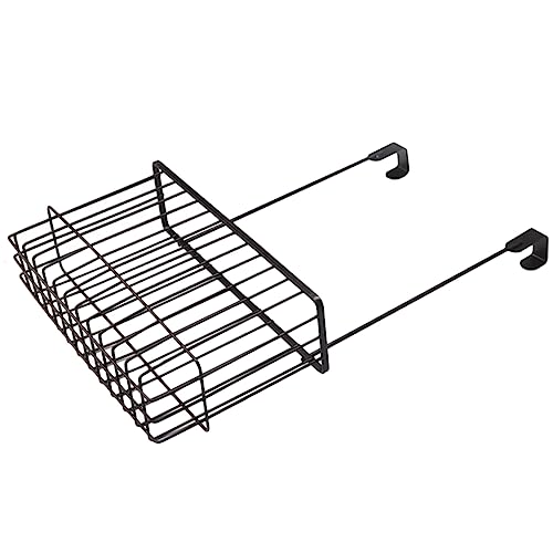 Amosfun 2 Stück Hängekorb über Tür Rostfrei Stabiles Küchen und Badregal Einfacher Einhängekorb für Schranktür Praktischer Organizer für Ordnung und Stauraum von Amosfun