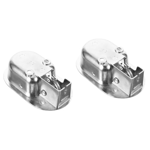 Amosfun 2 Stück Hydraulik Druckbasis Teil Portable Friseur Stuhl Pull Box Metall Griff Halter für Salonstuhl Zubehör und Reparaturen von Amosfun
