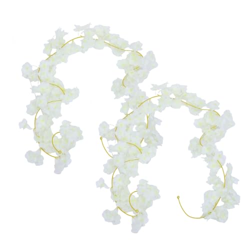 Amosfun 2 Stück Kirschblütenranken Blumengirlande Künstliche Rankendekoration Hängende Künstliche Blumen Hochzeitssimulation Blumendekoration Ranken Mit Blumenranken Für Amosfun 2 Stück Kirschblütenranken Blumengirlande Künstliche Rankendekoration Hängende Künstliche Blumen Hochzeitssimulation Blumendekoration Ranken Mit Blumenranken Für von Amosfun