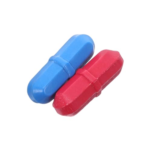 Amosfun 2 Stück Magnetrührer Labor-Magnetmischer Magnet-Rührstab Magnetismusmischer Magnetmischungsvorrichtung Magnetische Mischstange Rührmagnet Labormischstab PTFE Wiederverwendbar von Amosfun