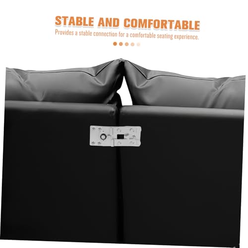 Amosfun 2 Stück Möbelverbinder aus Metall für Polstermöbel Kurze Clips zur Festen Verbindung von Ecksofas und Sofateilen Einfache Montage rutschfeste Halterungen für Stabile Sitzmöbel Amosfun 2 Stück Möbelverbinder aus Metall für Polstermöbel Kurze Clips zur Festen Verbindung von Ecksofas und Sofateilen Einfache Montage rutschfeste Halterungen für Stabile Sitzmöbel von Amosfun