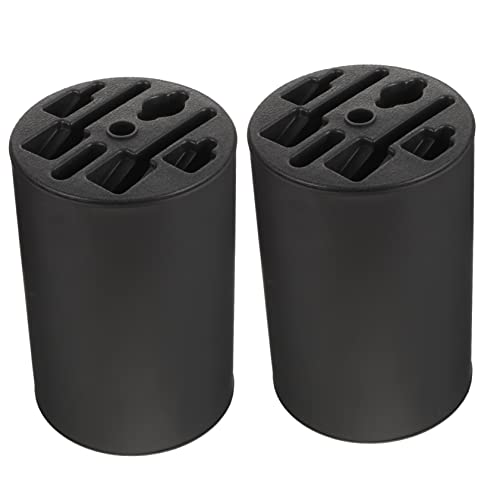 Amosfun 2 Stück Multifunktionale Küchenmesser Halterung Metall Cutter Halter für Arbeitsplatte Praktischer Organizer für Küchengeräte und Utensilien von Amosfun