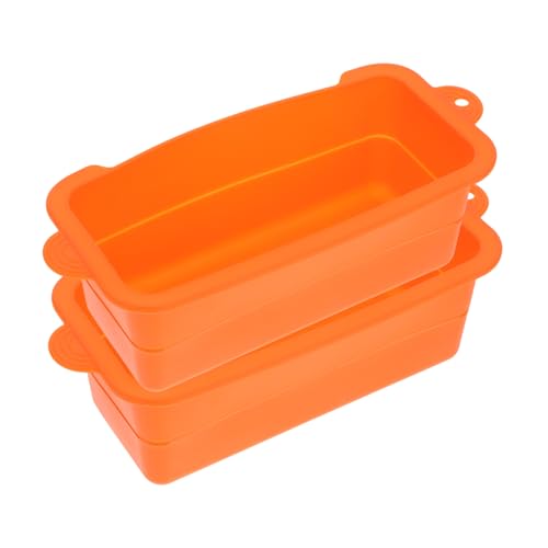 Amosfun 2 Stück Silikon Tropfschalen Liner Wiederverwendbare Fettauffangbehälter Orangefarbene Silikonöl Sammelbehälter zur Einfachen Amosfun 2 Stück Silikon Tropfschalen Liner Wiederverwendbare Fettauffangbehälter Orangefarbene Silikonöl Sammelbehälter zur Einfachen von Amosfun