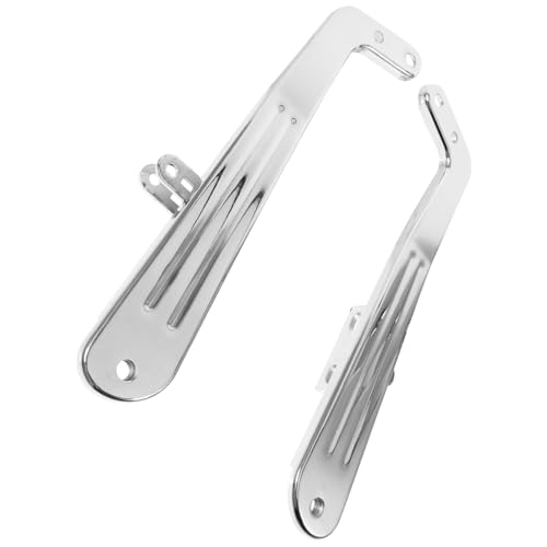 Amosfun 2 Stück Teiliges Ergonomische Armlehnen für Friseurstühle Hochwertige Elektropolierte Eisenarmlehnen Strapazierfähig und Pflegeleicht für Täglichen Gebrauch im Salon von Amosfun