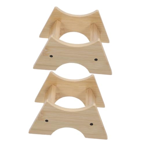 Amosfun 2 Stück Teiliges Holzgestell für Getränkespender Stabiler Untersetzer für und Wasserkrüge Vielseitiger Halter für Bar Küche und Party Universelle Passform für Diverse von Amosfun