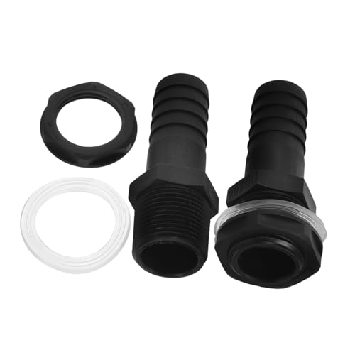 Amosfun 2 Stück Teiliges Wasserbehälter adapterset mit Außengewinde Leichter Kunststoff schlauchanschluss für Gartenschläuche Kompatibel als Ersatz und Backup für Verschiedene Amosfun 2 Stück Teiliges Wasserbehälter adapterset mit Außengewinde Leichter Kunststoff schlauchanschluss für Gartenschläuche Kompatibel als Ersatz und Backup für Verschiedene von Amosfun