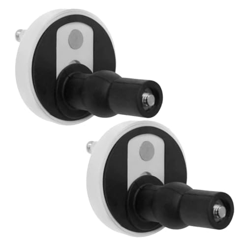 Amosfun 2 Stück Toilettenreparaturset Toilettensitzbeschläge Befestigungsschrauben oben wc-sitz befestigungsschraube WC-Sitz-Ersatzschrauben Toilettensitz-Hardware-Kit Plastik Weiß von Amosfun
