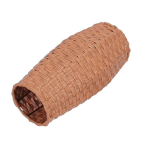 Amosfun 2 Stück Vintage Dekorative Blume Vase aus Kunst Rattan Handgewebt mit Glatter Oberfläche und Rundkanten für Getrocknete Blumen Boho Wohnzimmer Deko Rustikaler Blumenkorb Braun Amosfun 2 Stück Vintage Dekorative Blume Vase aus Kunst Rattan Handgewebt mit Glatter Oberfläche und Rundkanten für Getrocknete Blumen Boho Wohnzimmer Deko Rustikaler Blumenkorb Braun von Amosfun