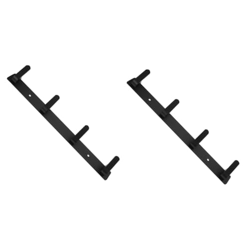Amosfun 2 Stück Wandmontierter Metall Kleiderhaken mit Haken für Schlüssel Taschen Hüte Handtücher für Flur Schlafzimmer und Platzsparend und Praktisch Amosfun 2 Stück Wandmontierter Metall Kleiderhaken mit Haken für Schlüssel Taschen Hüte Handtücher für Flur Schlafzimmer und Platzsparend und Praktisch von Amosfun