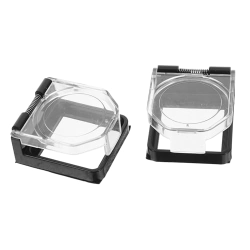 Amosfun 2 Stück Wasserdichter Stoßfester Schutz mit Selbstklebender Rückseite Passend für Power-tasten an Desktop-pcs und Laptops Einfache Montage ohne Werkzeug Amosfun 2 Stück Wasserdichter Stoßfester Schutz mit Selbstklebender Rückseite Passend für Power-tasten an Desktop-pcs und Laptops Einfache Montage ohne Werkzeug von Amosfun