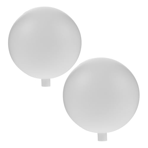 Amosfun 2 Stück Weiße Globe Lampenschirme Kunststoff Kugelförmig Fassung Lampenabdeckung Rund für Wohnzimmer Schlafzimmer Hochzeit Dekoration Langlebig Leicht und Einfach zu Montieren Amosfun 2 Stück Weiße Globe Lampenschirme Kunststoff Kugelförmig Fassung Lampenabdeckung Rund für Wohnzimmer Schlafzimmer Hochzeit Dekoration Langlebig Leicht und Einfach zu Montieren von Amosfun