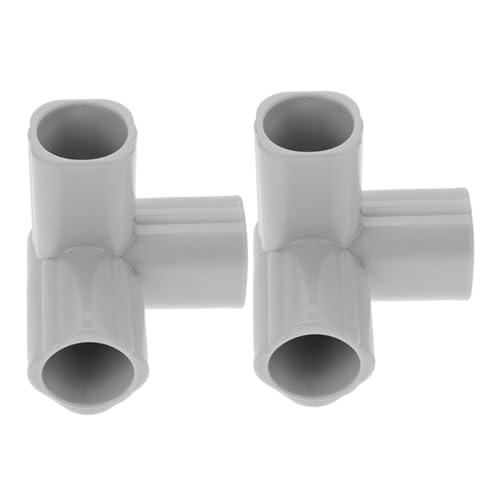 Amosfun 2 Stücke Laufstall Teile Baby Laufstall Fechten 3-Weg Rohr Fitting Baby Laufställe Installation Zubehör von Amosfun