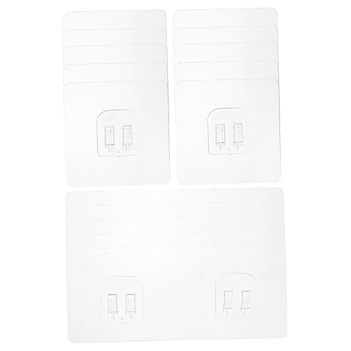 Amosfun 20 Stück Duschregal selbstklebende Wandaufkleber Edelstahl Klebehaken für glatte Oberflächen kein Bohren erforderlich für Badezimmer Küche Aufbewahrung Amosfun 20 Stück Duschregal selbstklebende Wandaufkleber Edelstahl Klebehaken für glatte Oberflächen kein Bohren erforderlich für Badezimmer Küche Aufbewahrung von Amosfun