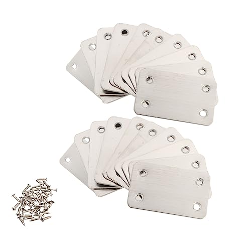 Amosfun 20 Stück Edelstahl Flachwinkelverbinder mit Schrauben Stabile Möbelverbinder für Holzregale Schränke Stühle Rostfrei Vielseitig Einsetzbar Einfache Montage Amosfun 20 Stück Edelstahl Flachwinkelverbinder mit Schrauben Stabile Möbelverbinder für Holzregale Schränke Stühle Rostfrei Vielseitig Einsetzbar Einfache Montage von Amosfun