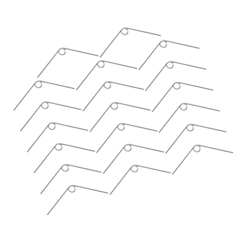 Amosfun 20 Stück Teiliges Gartenscheren feder Rostfreie Ersatzfeder für Hand gartenscheren bis Drehbar Kompakt Vielseitig Einsetzbar für Gartenarbeit Reparatur und DIY projekte von Amosfun