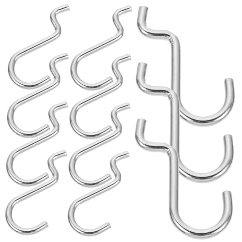 Amosfun 20 Stück Teiliges Metall Pegboard Haken Robuste Doppelhaken für Lochwand Vielseitig Nutzbar in Garage Werkstatt Geschäft Einfache Montage Langlebig für Werkzeug und Amosfun 20 Stück Teiliges Metall Pegboard Haken Robuste Doppelhaken für Lochwand Vielseitig Nutzbar in Garage Werkstatt Geschäft Einfache Montage Langlebig für Werkzeug und von Amosfun