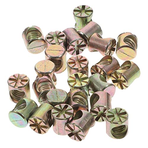 Amosfun 20 Stück Teiliges Möbel Schlitzmuttern Robuste Quermutter aus Gehärtetem Material für Möbelverbindungen Wie Bett Tisch Stuhl Praktische Ersatzteile Amosfun 20 Stück Teiliges Möbel Schlitzmuttern Robuste Quermutter aus Gehärtetem Material für Möbelverbindungen Wie Bett Tisch Stuhl Praktische Ersatzteile von Amosfun
