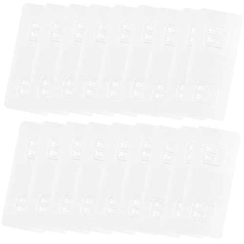 Amosfun 20 Stück Teiliges Transparentes Duschregal mit Stark Haftenden Klebehaken Abnehmbar und Wiederverwendbar Einsetzbar für Bad Küche Schlafzimmer und Büro Moderne Stabile Amosfun 20 Stück Teiliges Transparentes Duschregal mit Stark Haftenden Klebehaken Abnehmbar und Wiederverwendbar Einsetzbar für Bad Küche Schlafzimmer und Büro Moderne Stabile von Amosfun