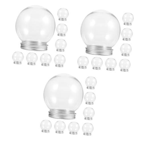 Amosfun STK Transparente Schneeballflasche Schneekugel selber Machen Gläser mit Schneekugeln Partydekoration weihnachtsgeschenkideen dekorative klare DIY- Amosfun STK Transparente Schneeballflasche Schneekugel selber Machen Gläser mit Schneekugeln Partydekoration weihnachtsgeschenkideen dekorative klare DIY- von Amosfun